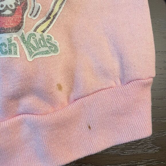 1980’s Little Girl Cabbage Patch Pink Sweatshirt Custom “Rachel” Iron On - Picture 3 of 15